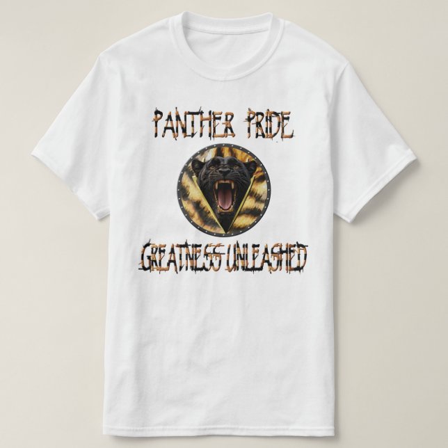 Panther Pride GU T Shirt (Design framsida)