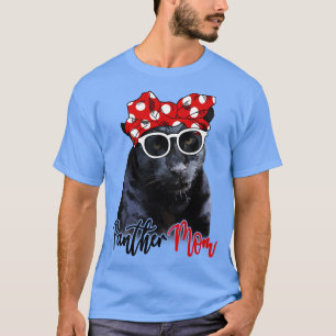 Panther Shirt Panther Mamma Bandana T