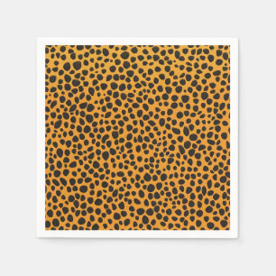 Panther Spots Animal Skin mönster Pappersservett