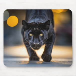 Panther Wildlife Animal på gatan Musmatta