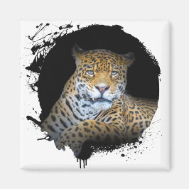 Panthère Animal Vie Sauvage Jungle Nature Magnet
