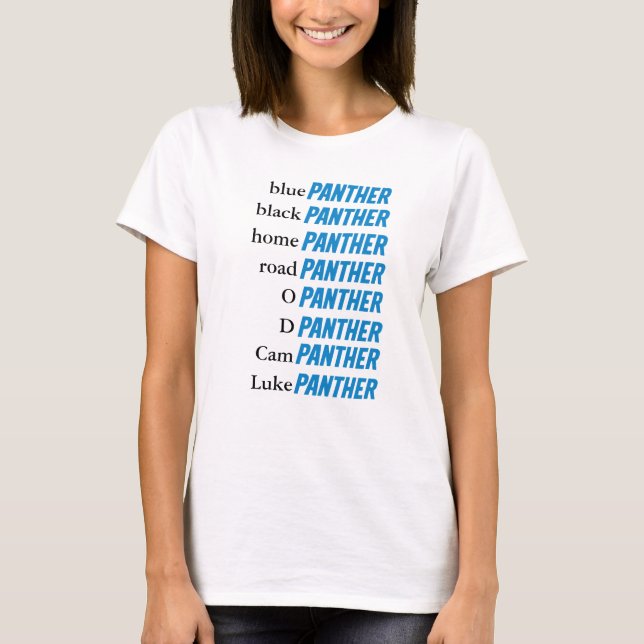 Panthers historia t-shirt (Framsida)