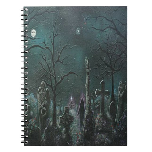 Pantom Graveyard Spiral bärbar dator Anteckningsbok (Framsidan)
