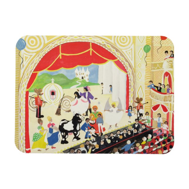 Pantomime Magnet (Horisontell)