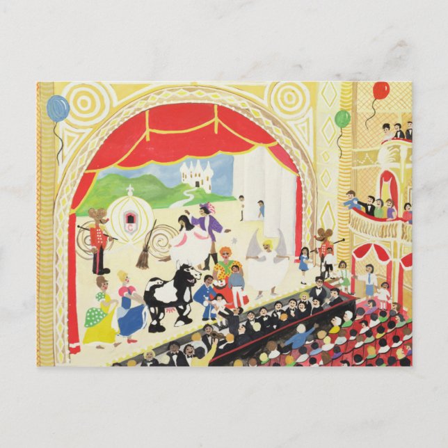 Pantomime Vykort (Framsida)