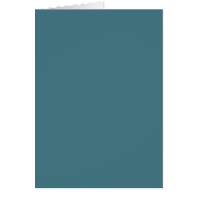 Pantone för Biscay fjärdnedgång färg 2015 Hälsningskort (Framsidan)
