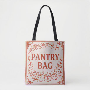 "PANTRY BAG" - CHINOISERIE TOTE TYGKASSE