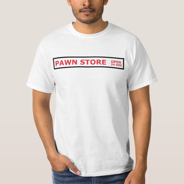 Pantsätta lagret öppnar 24 timmar t-shirt (Framsida)