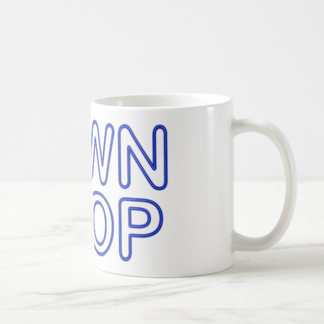 Pantverkstad: elektrisk skylt kaffemugg (Höger)