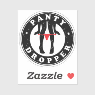 Panty Dropper Anpassningsbar-cut Vinyl Sticker Klistermärken