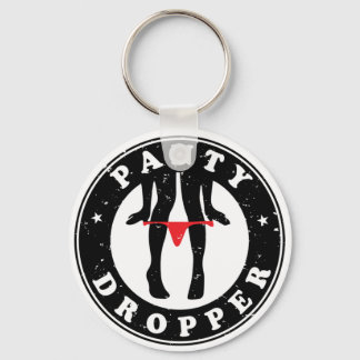Panty Dropper Anpassningsbar-cut Vinyl Sticker Nyckelring