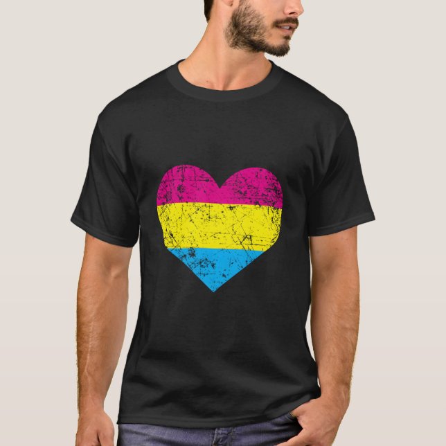 Panual He Hbtq Månad Flagga T Shirt (Framsida)