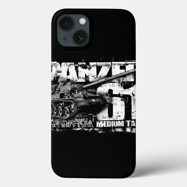 Panzer 61 iPad Mini Case (Baksida)
