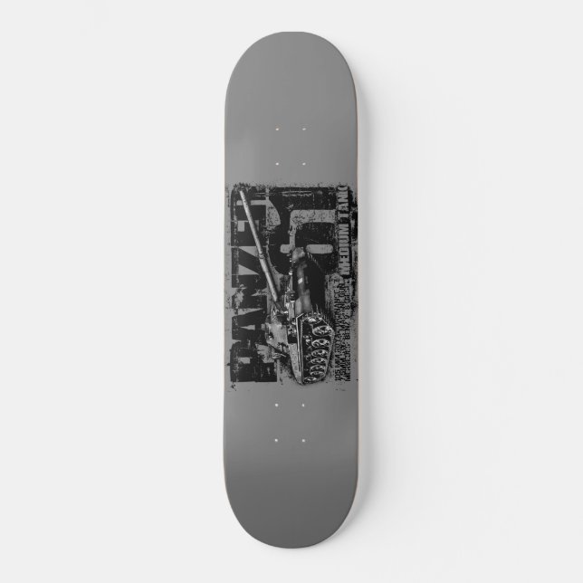 Panzer 61 Skateboard-däck Skateboard Bräda 20 Cm (Framsida)