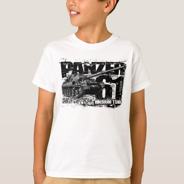 Panzer 61 T Shirt (Framsida)