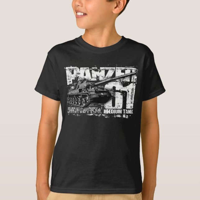 Panzer 61 Tee Shirt (Framsida)