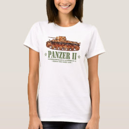 Panzer II A2 Världskrig Two German Light Tank WWII T Shirt