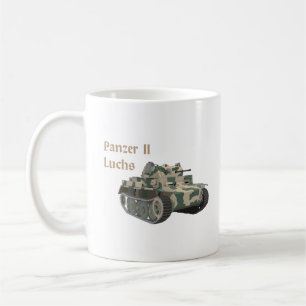 Panzer II Luchs German WW2 Battle Tank Kaffemugg