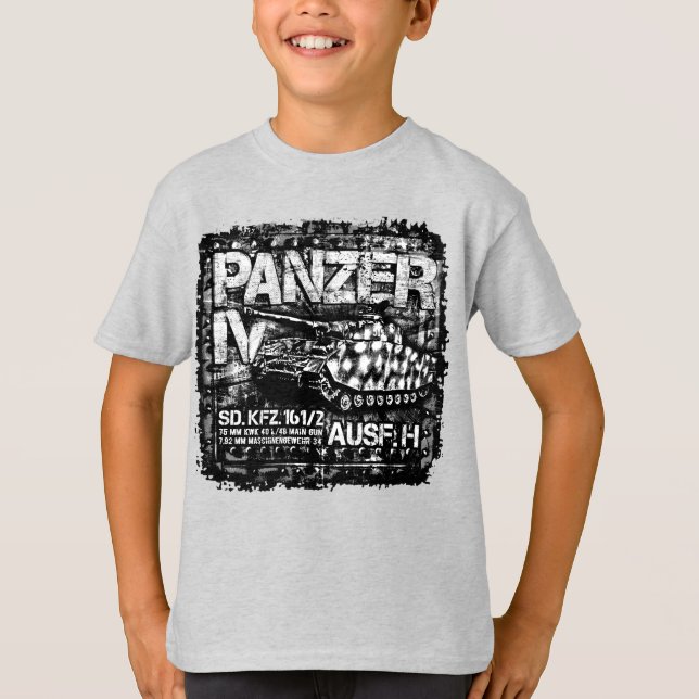 Panzer IV T Shirt (Framsida)