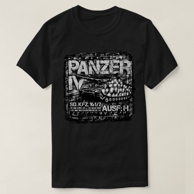 Panzer IV T Shirt (Design framsida)