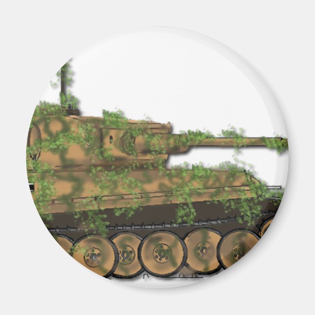 Panzer VI Tiger89 Magnet (Framsidan)