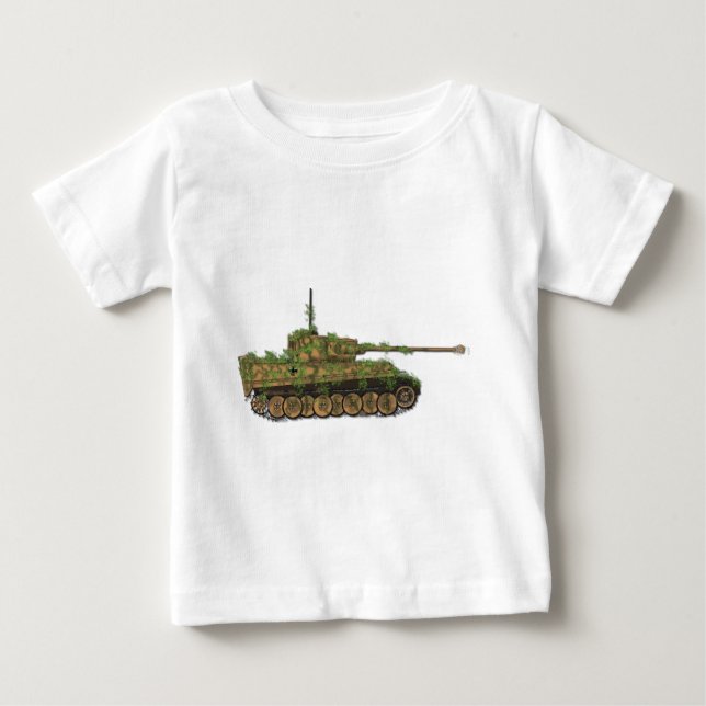 Panzer VI Tiger89 Tee Shirt (Framsida)