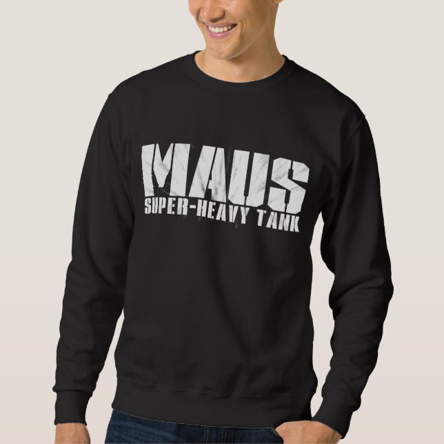 Panzer VIII Maus Manar Basic Sweatshirt (Framsida)