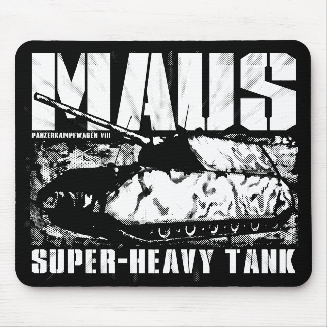Panzer VIII Maus Mousepad Musmatta (Framsidan)