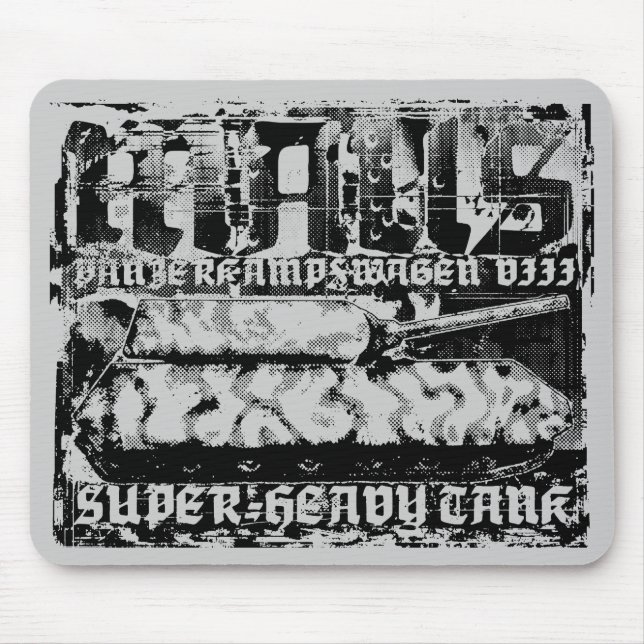 Panzer VIII Maus Mousepad Musmatta (Framsidan)