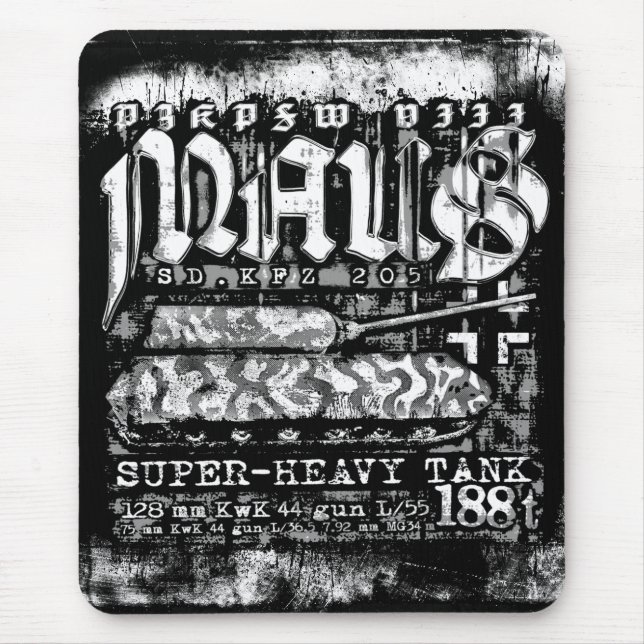 Panzer VIII Maus Musmatta (Framsidan)