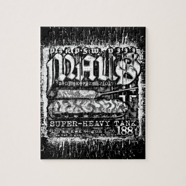 Panzer VIII Maus Pussel (Vertikal)