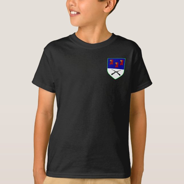 Panzergrenadierbataillon 411 tee (Framsida)