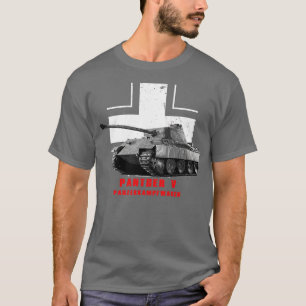 Panzerkampfwagen Panther V Militär tank WW2 T Shirt