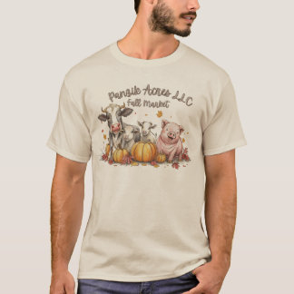 Panzik Acres LLC Fall Market TShirt 2025 T Shirt