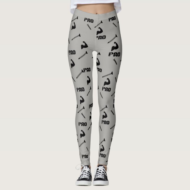 PAO-damasker Leggings (Framsida)