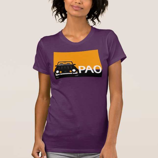 Pao kvinna skjorta t shirt (Framsida)