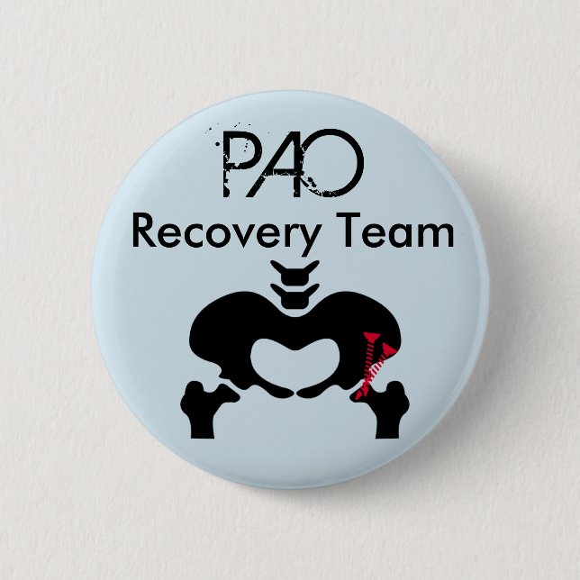 PAO Recovery Team - liten knapp (Framsida)