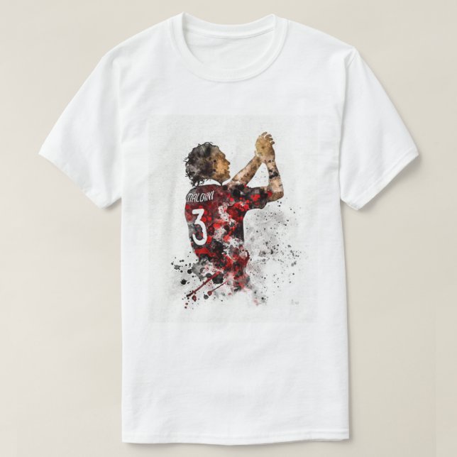 Paolo Maldini T Shirt (Design framsida)