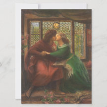 Paolo och Francesca da Rimini (från Rossetti)