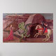 Paolo Uccello - St George och Dragon Poster (Framsidan)