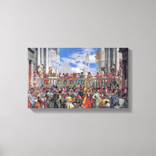 Paolo Veronese - Bröllop vid Cana Canvastryck