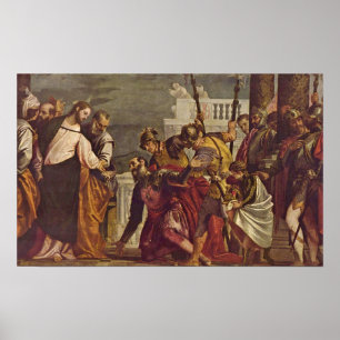 Paolo Veronese - Kristus och århundraden av Capern Poster
