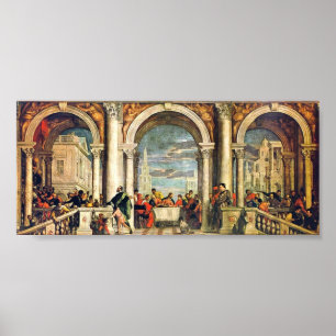 Paolo Veronese - Proast in the House of Levi Poster