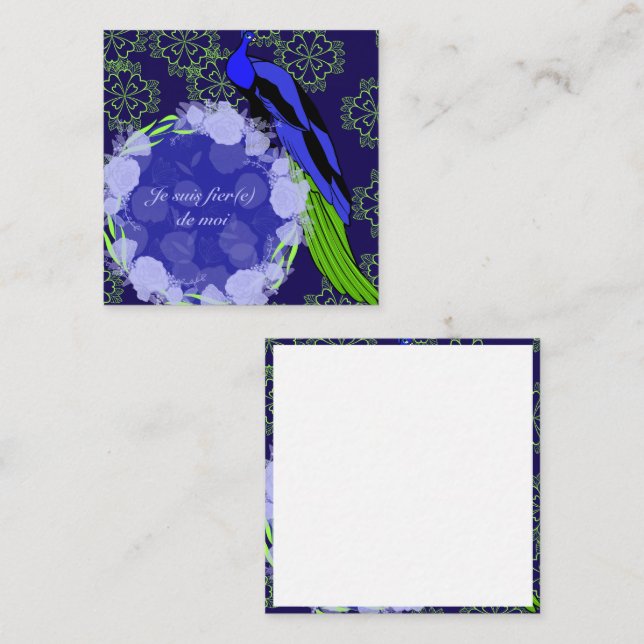 Paon Tilläggskort (Fram/baksida)