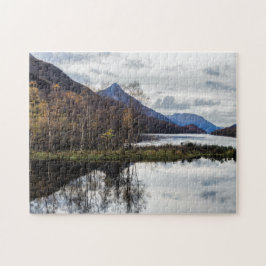 Pap of Glencoe and Loch Leven, Lochaber, Skottland Pussel