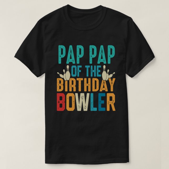 PAP PAP Bowlareare Bowling T Shirt (Design framsida)