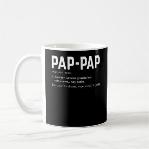 Pap Pap Definition Fars dag Kaffemugg