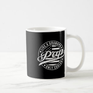 Pap som en morfar, bara en koler funny Fars dag Kaffemugg