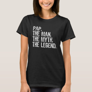 Pap the Man the Myth the Legend Coola Lung T Shirt