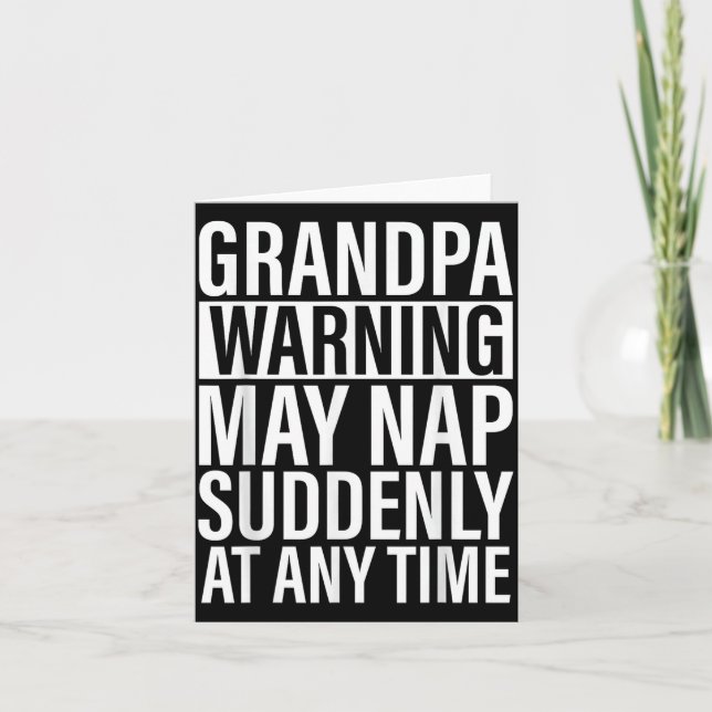 Papa Art For Grandpa From Grandkids Father's Day P Kort (Framsida)